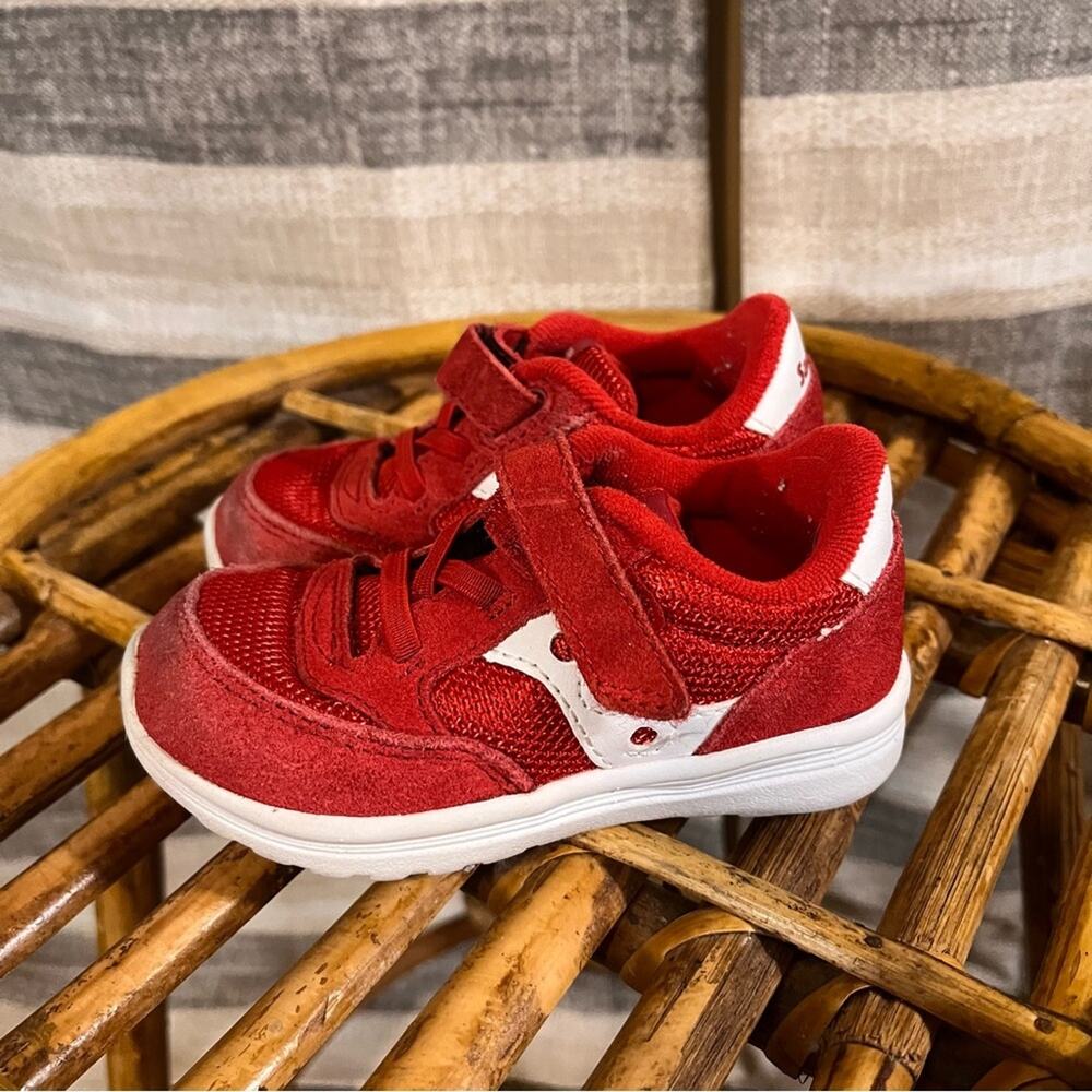 Saucony Red Sneakers Size 6